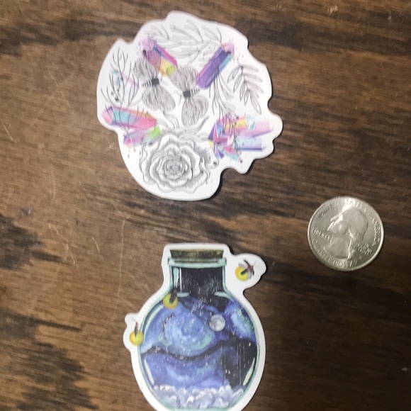 🔮 10 WITCHY/GOTHIC STICKERS ⚰️ - Picture 5 of 6